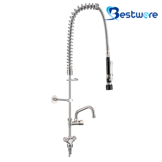 DIAMOND Deck Mount Pre Rinse Faucet