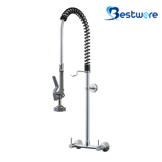 Economy - 8" Wall Mount Pre-rinse Faucet